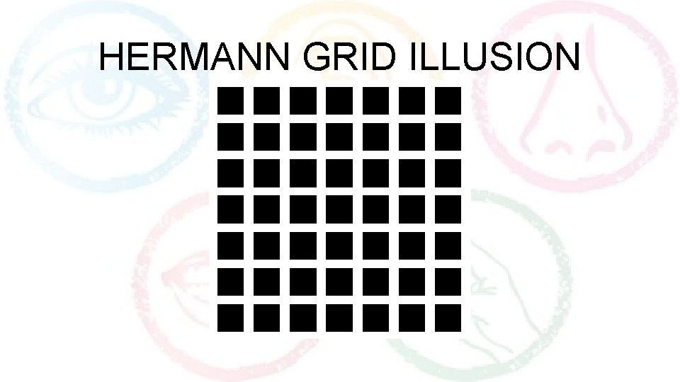 HERMANN GRID ILLUSION 