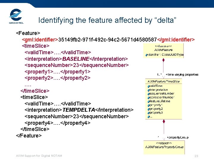 Identifying the feature affected by “delta” <Feature> <gml: identifier>35149 fb 2 -971 f-492 c-94