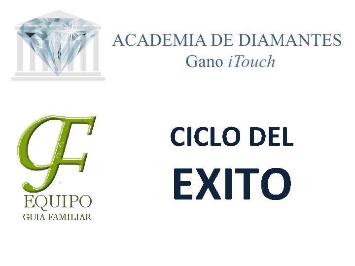 CICLO DEL EQUIPO GUIA FAMILIAR EXITO 