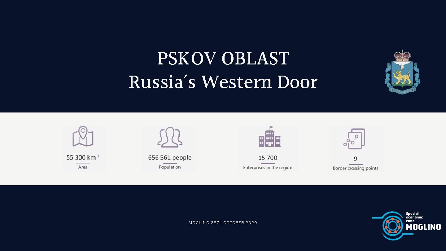 PSKOV OBLAST Russia´s Western Door MOGLINO SEZ | OCTOBER 2020 