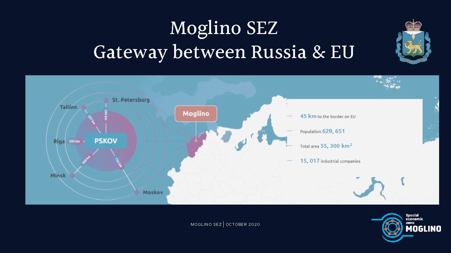 Moglino SEZ Gateway between Russia & EU MOGLINO SEZ | OCTOBER 2020 