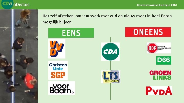 Gemeenteraadsverkiezingen 2018 Beeld op de positie van dit grijze kader Breedte 5 cm Hoogte