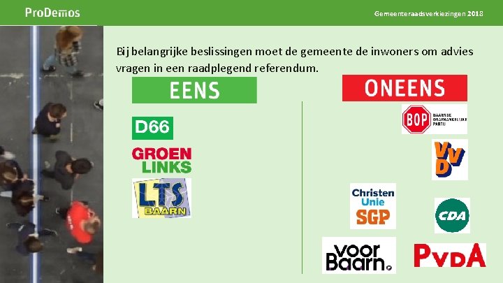 Gemeenteraadsverkiezingen 2018 Beeld op de positie van dit grijze kader Breedte 5 cm Hoogte