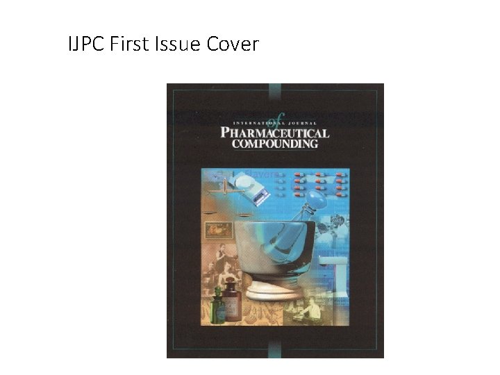 IJPC First Issue Cover 