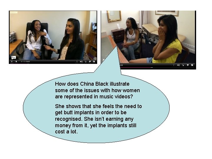 How does China Black illustrate some of the issues with how women are represented