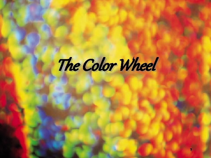 The Color Wheel 1 