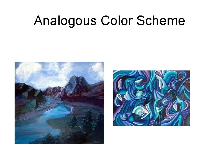 Analogous Color Scheme 