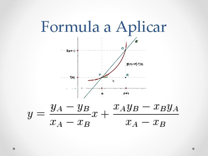 Formula a Aplicar 