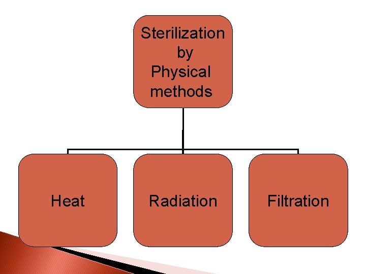 Sterilization by Physical methods Heat Radiation Filtration 