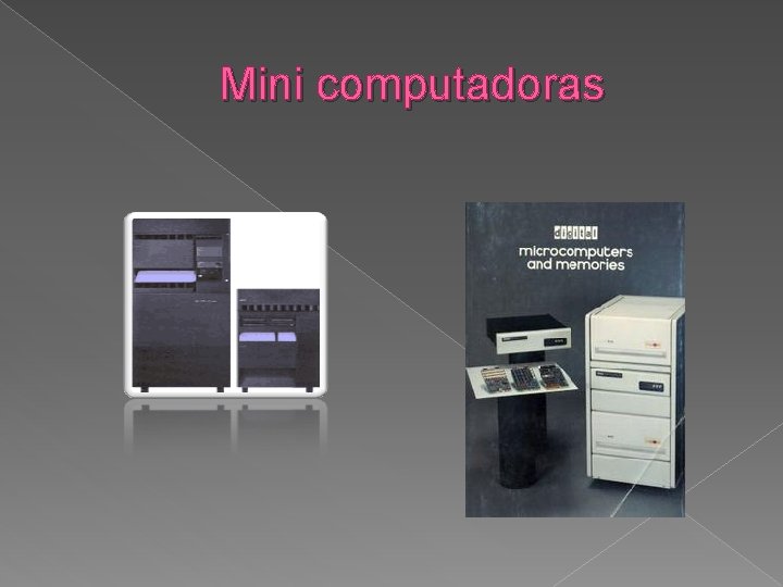 Mini computadoras 
