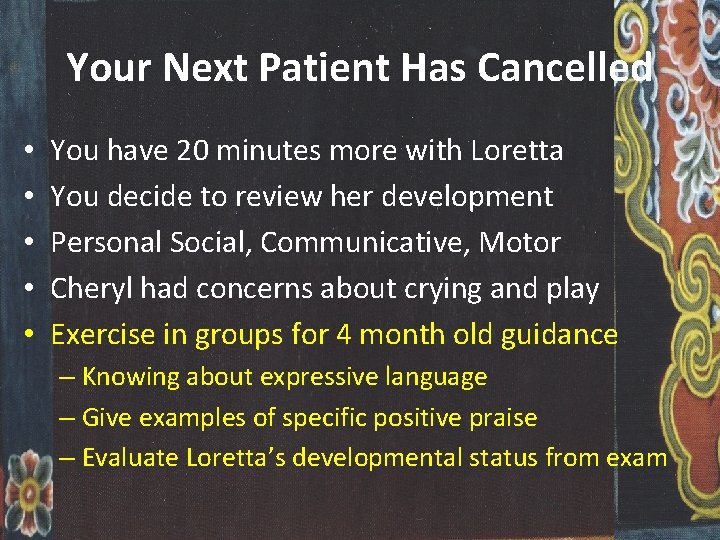 Your Next Patient Has Cancelled • • • You have 20 minutes more with
