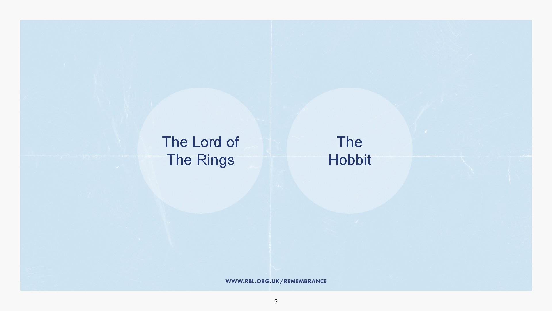 The Lord of The Rings The Hobbit 3 