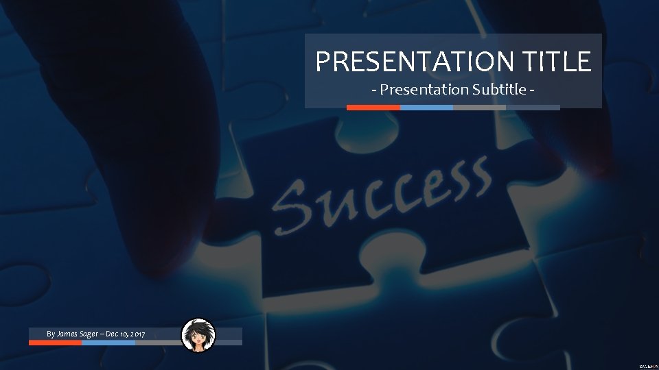 PRESENTATION TITLE - Presentation Subtitle - By James Sager – Dec 10, 2017 