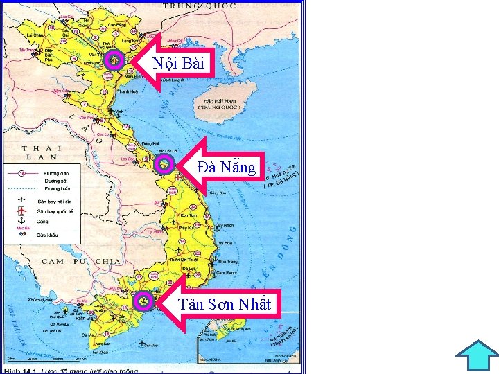 Nội Bài Đà Nẵng Tân Sơn Nhất 