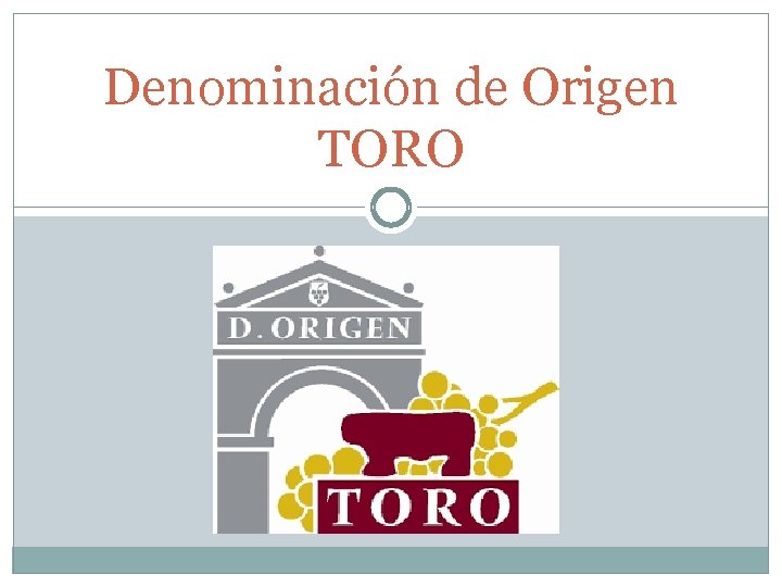 Denominación de Origen TORO 
