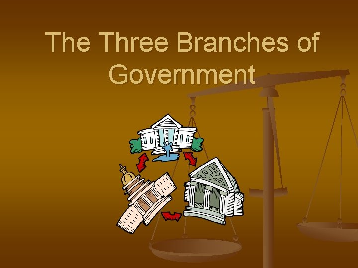 The Three Branches of Government 