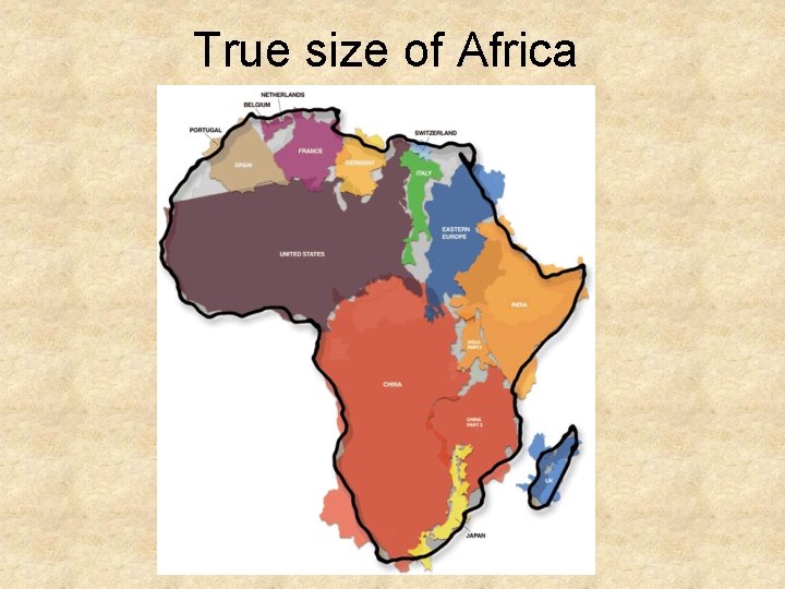 True size of Africa 