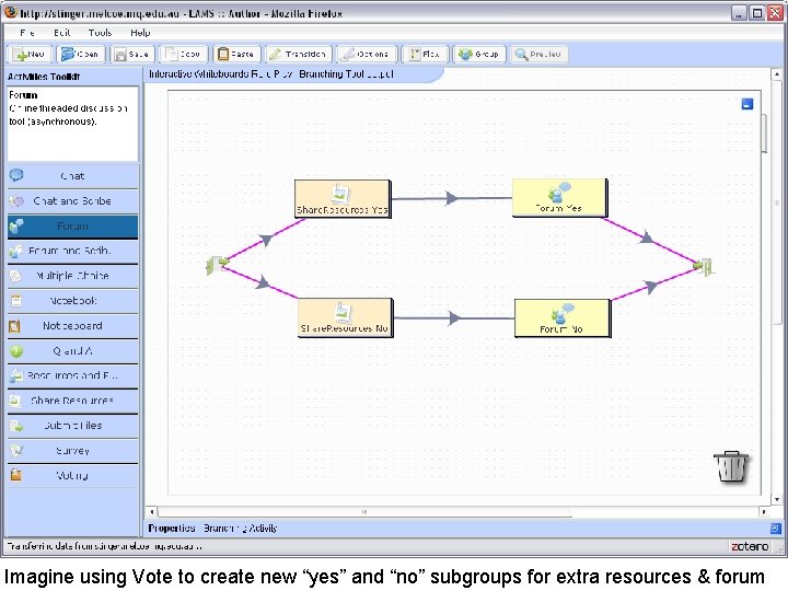 Imagine using Vote to create new “yes” and “no” subgroups for extra resources &