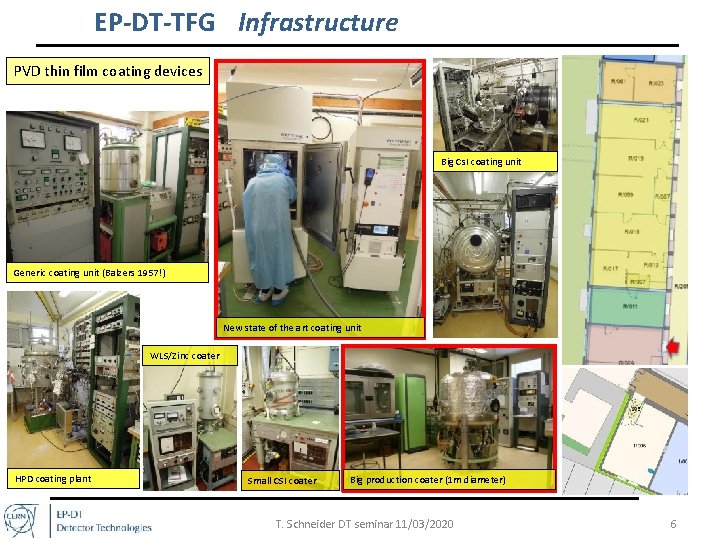 EP-DT-TFG Infrastructure PVD thin film coating devices Big Cs. I coating unit Generic coating