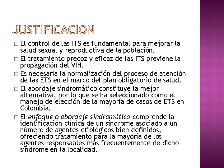 El control de las ITS es fundamental para mejorar la salud sexual y reproductiva