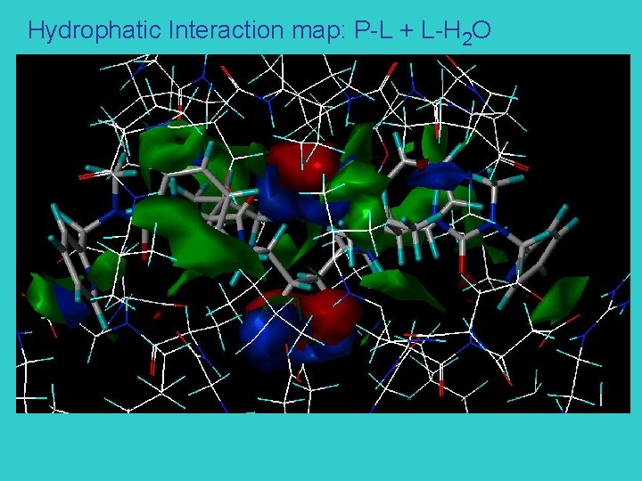 Hydrophatic Interaction map: P-L + L-H 2 O 