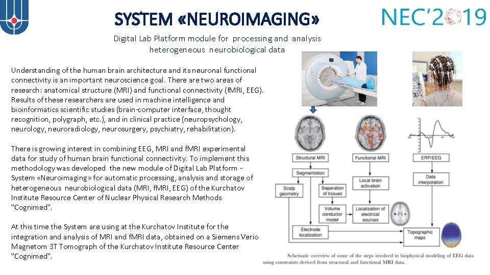 Lab Imaging Platform Digital Lab Platform implementation for processing and analysis