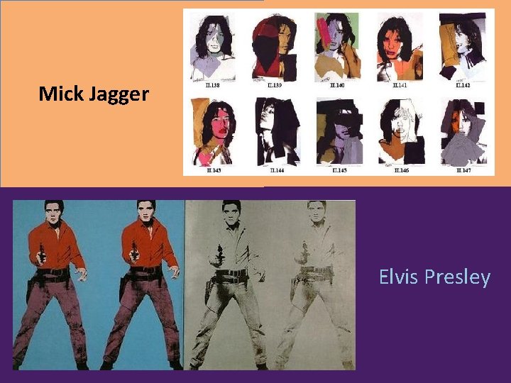 Mick Jagger Elvis Presley 