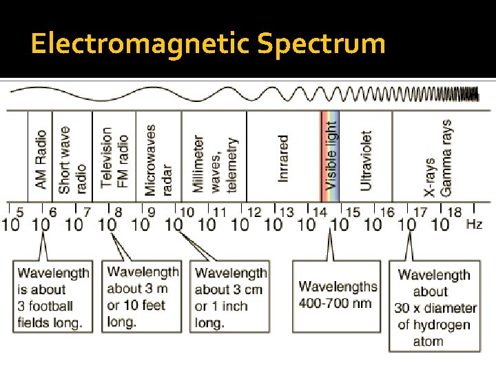 Electromagnetic Spectrum Electromagnetic Spectrum