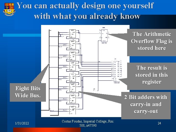 You can actually design one yourself with what you already know The Arithmetic Overflow