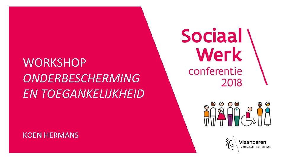 WORKSHOP ONDERBESCHERMING EN TOEGANKELIJKHEID KOEN HERMANS 