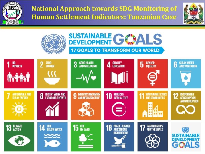 National Approach towards SDG Monitoring of Human Settlement Indicators: Tanzanian Case 