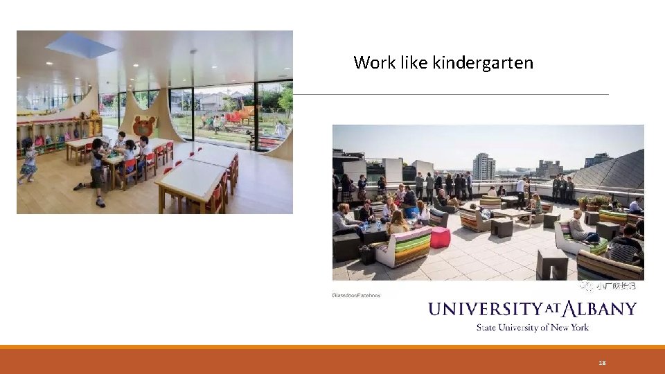 Work like kindergarten 18 