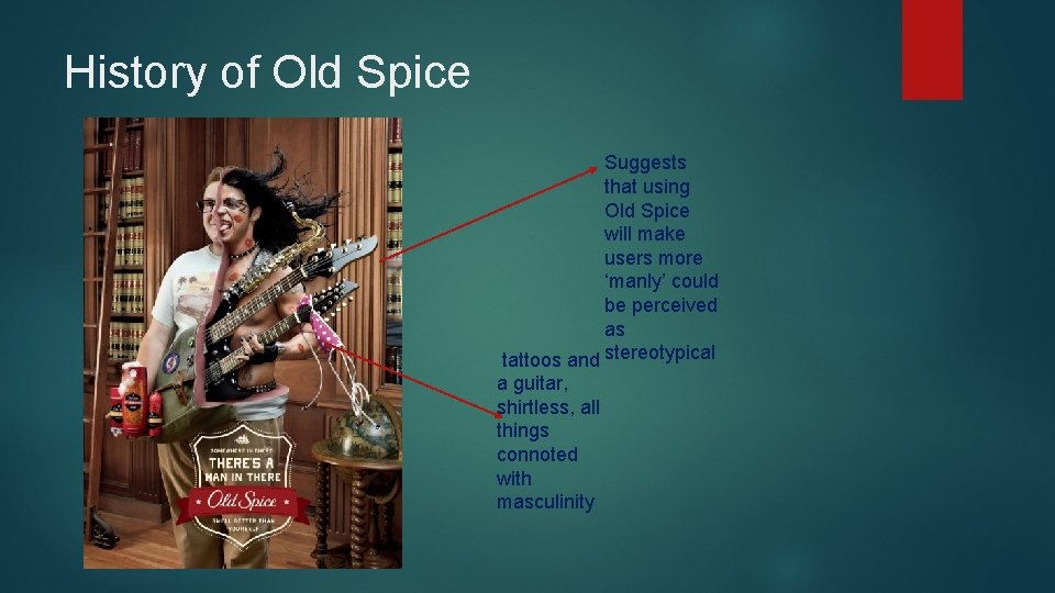 History of Old Spice Suggests that using Old Spice will make users more ‘manly’