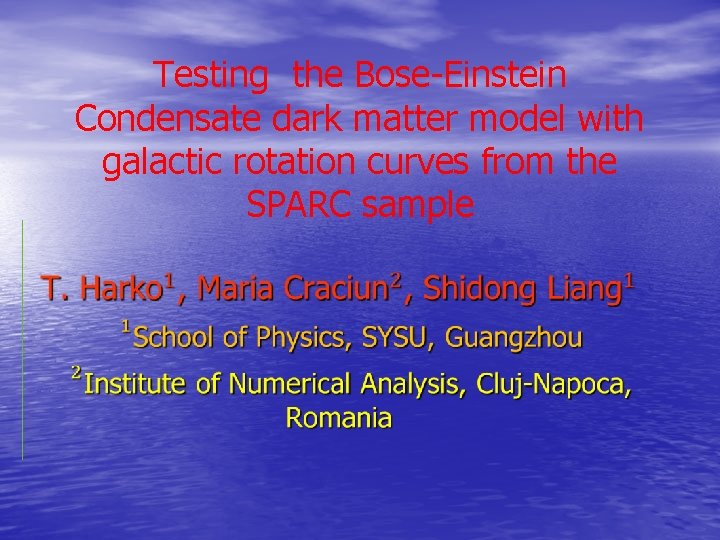 Testing the Bose-Einstein Condensate dark matter model with galactic rotation curves from the SPARC