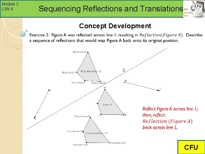 Module 2 LSN 8 Sequencing Reflections and Translations Concept Development CFU 