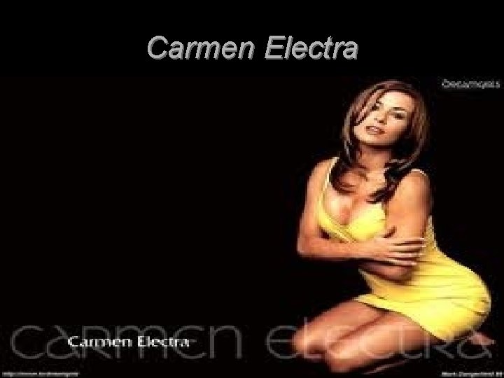 Carmen Electra 