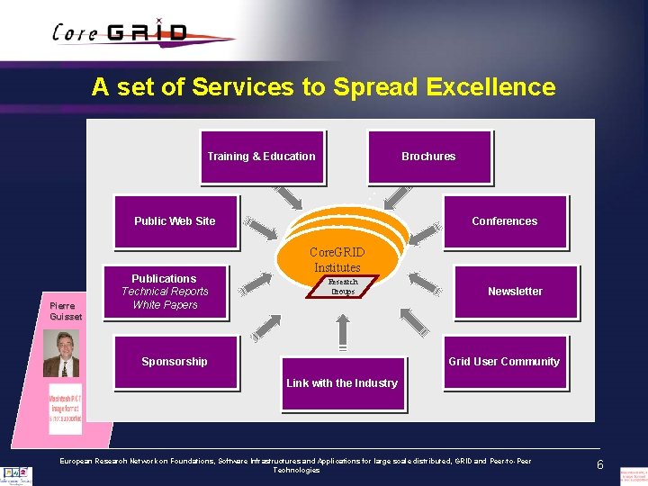 A set of Services to Spread Excellence Brochures … Training & Education Public Web