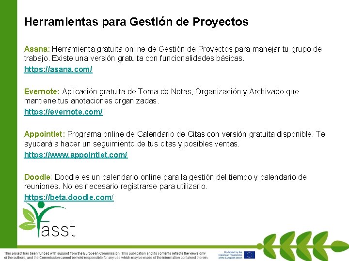 Herramientas para Gestión de Proyectos Asana: Herramienta gratuita online de Gestión de Proyectos para