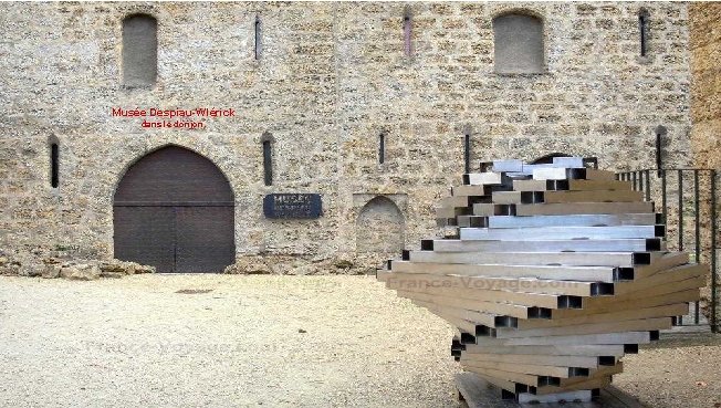 Musée Despiau-Wlérick dans le donjon. 