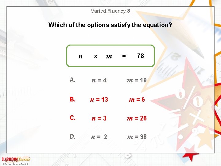 Year 6 Spring Block 3 Algebra Find Pairs