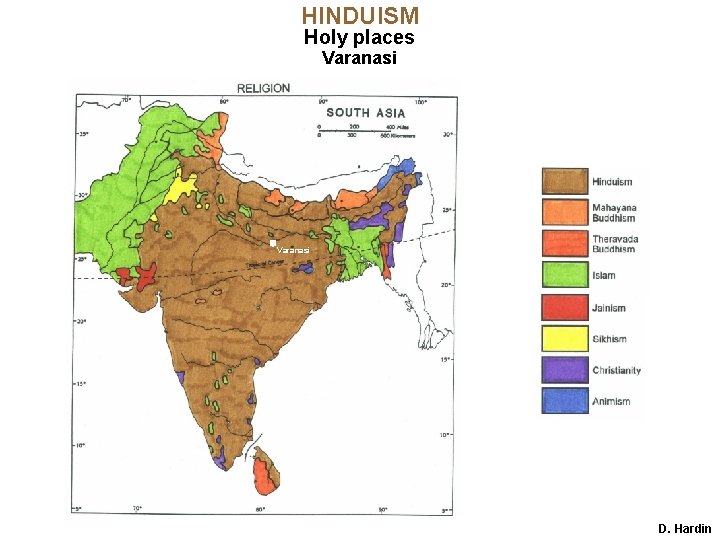 HINDUISM Holy places Varanasi D. Hardin 