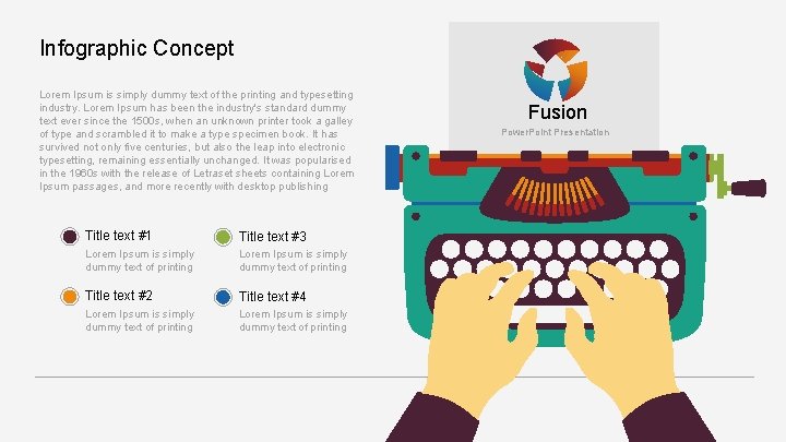 Infographic Concept Lorem Ipsum is simply dummy text