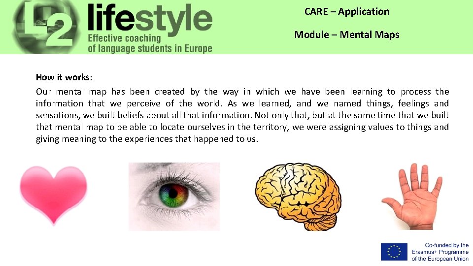 CARE – Application Module – Mental Maps How it works: Our mental map has