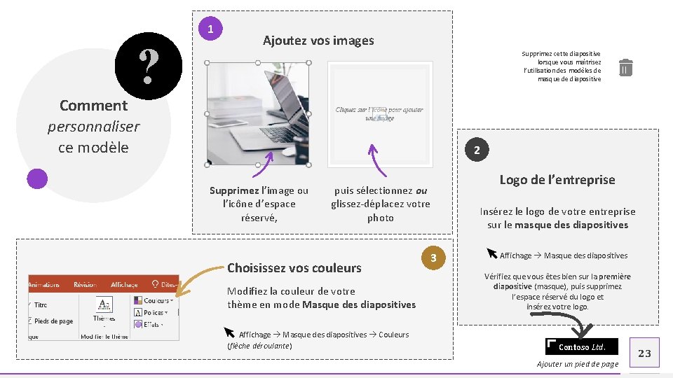 1 ? Ajoutez vos images Supprimez cette diapositive lorsque vous maîtrisez l’utilisation des modèles