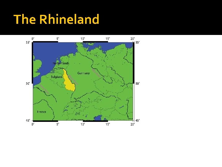 The Rhineland 