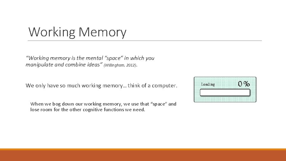 Working Memory Training For Math Wilmington Area Elementary School Mathematics Professional Development ...