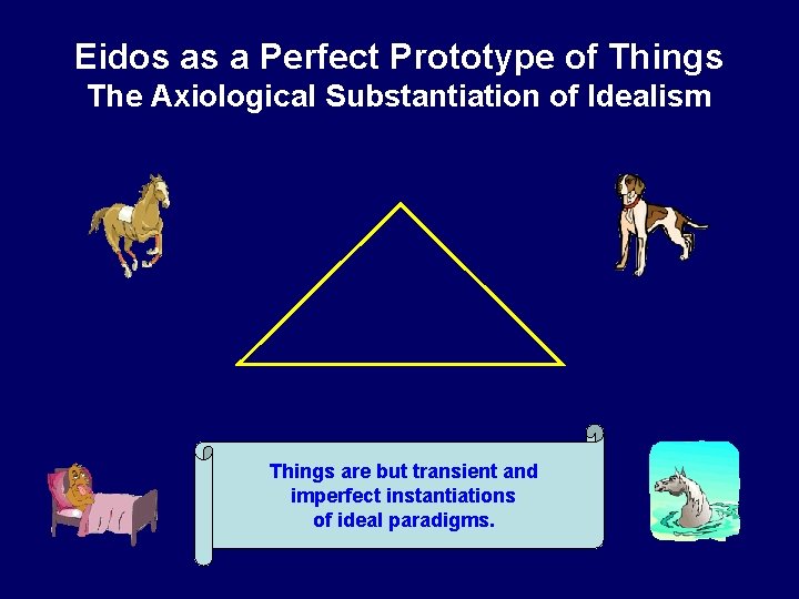 Eidos as a Perfect Prototype of Things The Axiological Substantiation of Idealism Things are