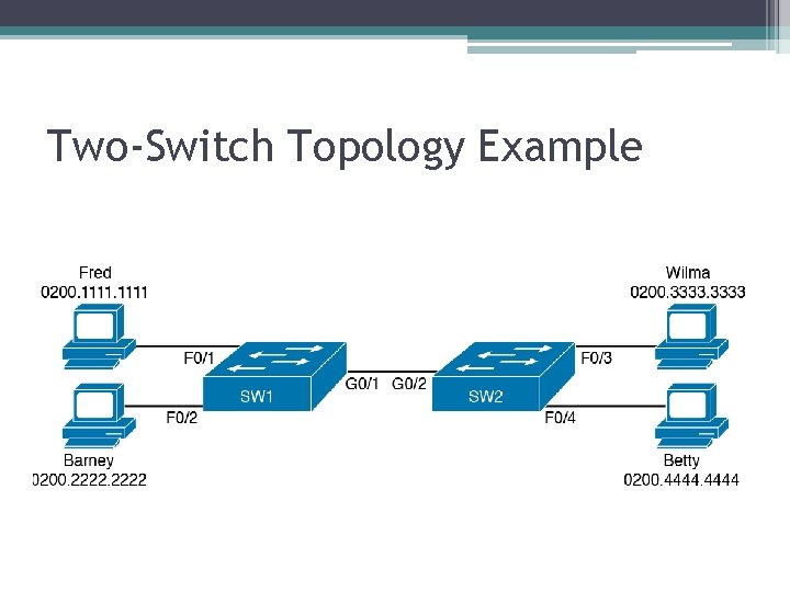 Two-Switch Topology Example 