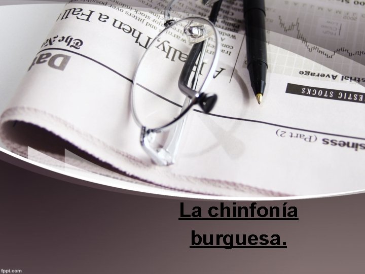 La chinfonía burguesa. 
