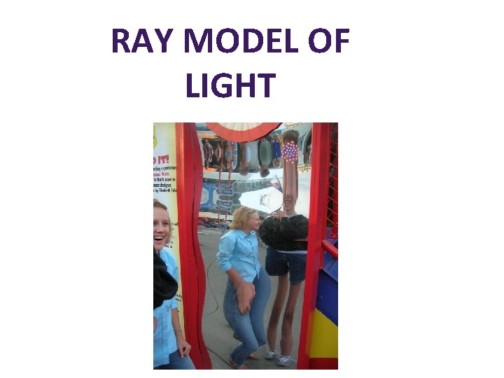 RAY MODEL OF LIGHT 